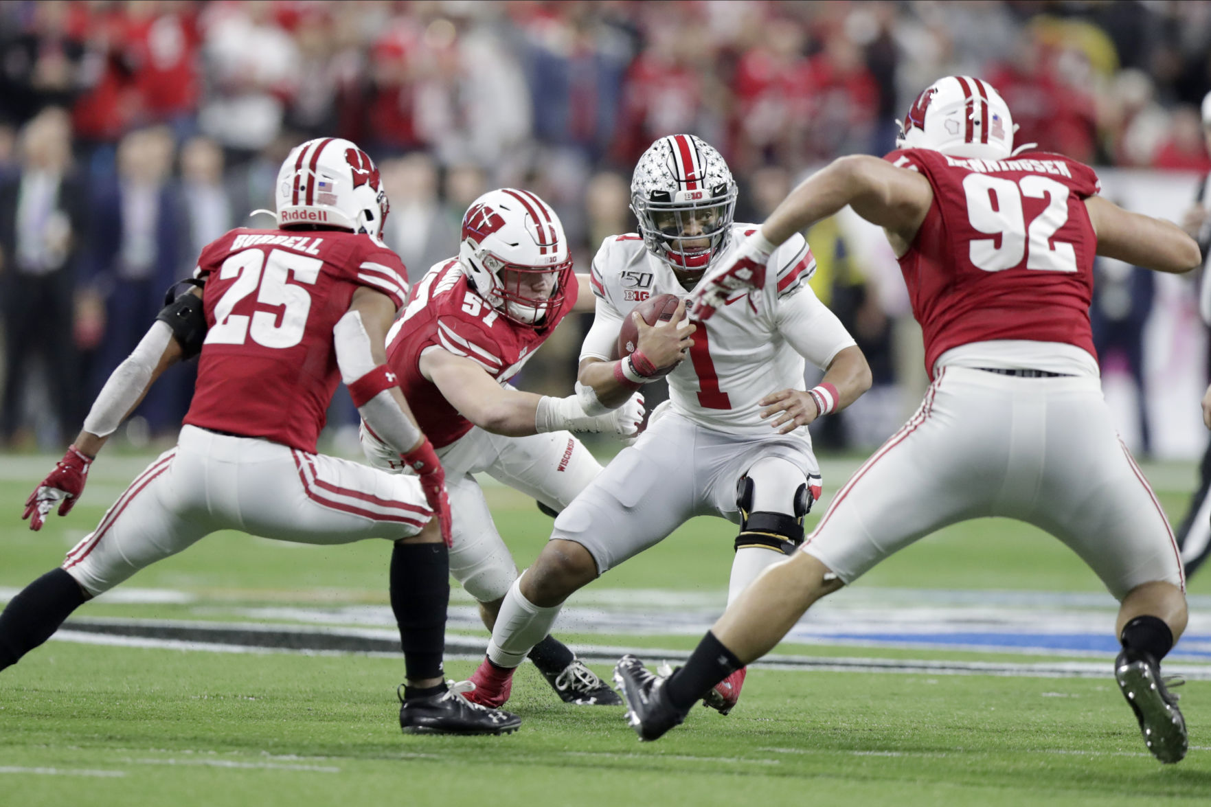 Buckeyes 34, Badgers 21